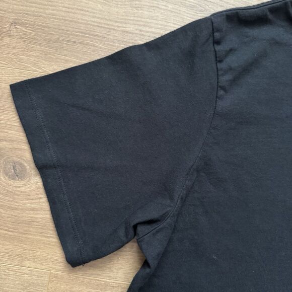 Levi’s Silvertab Logo T Shirt Black Blue Retro Graphic Tee Y2K Revival Size L - Picture 5 of 8